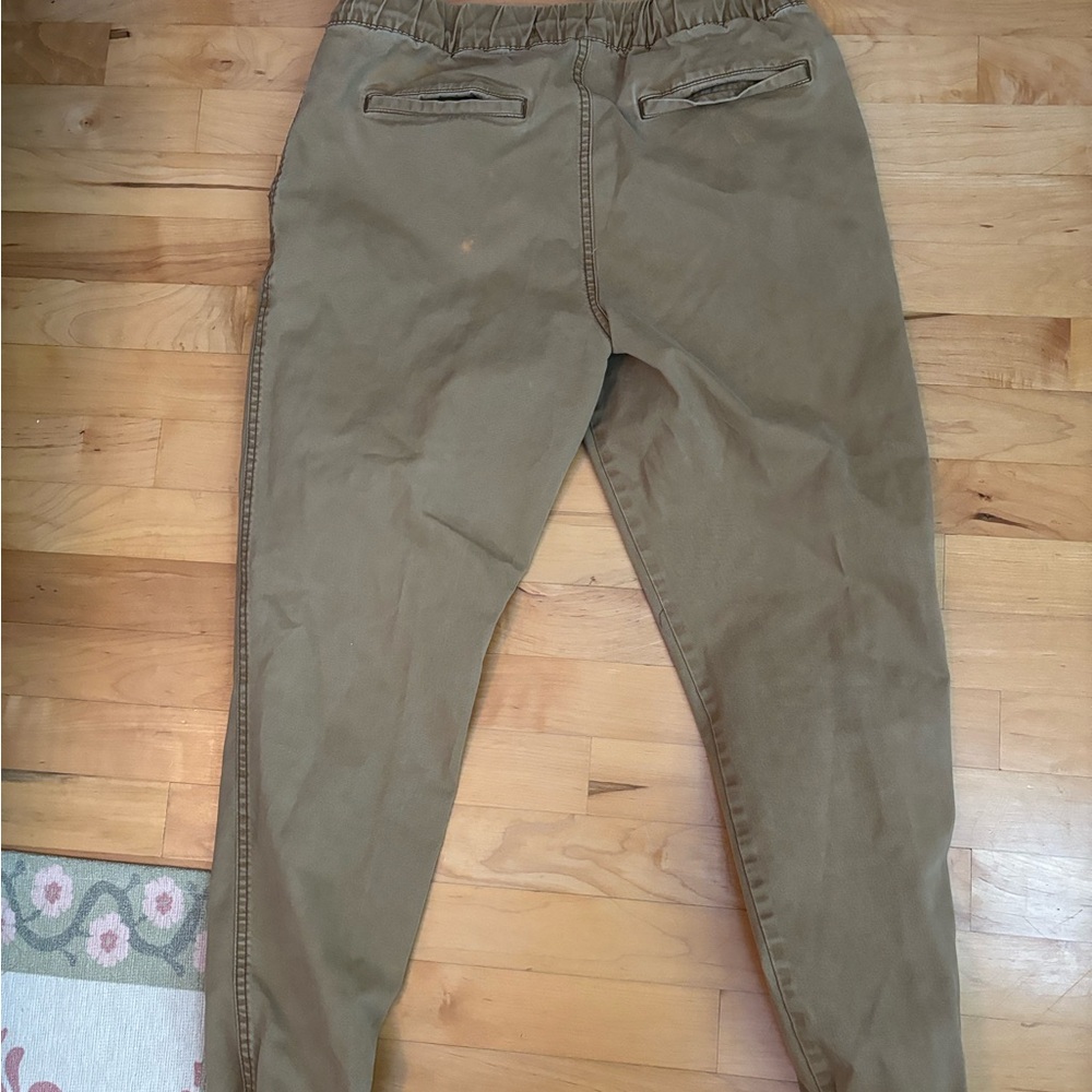 Old Navy Tan Jogger Sweatpants with Elastic Cuffs - Picture 4 of 4